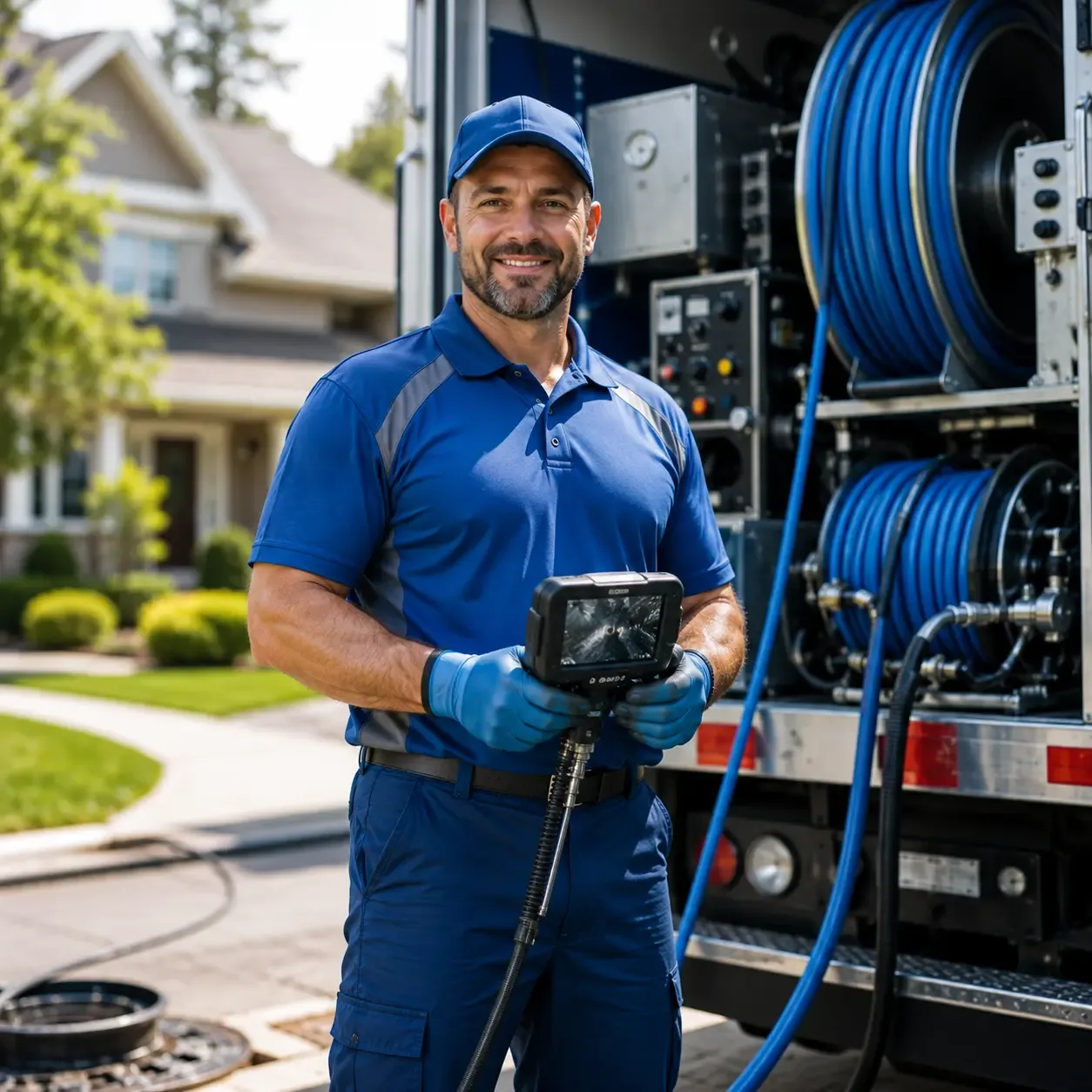 Local outdoor drain cleaning specialists in Edgewood, IL